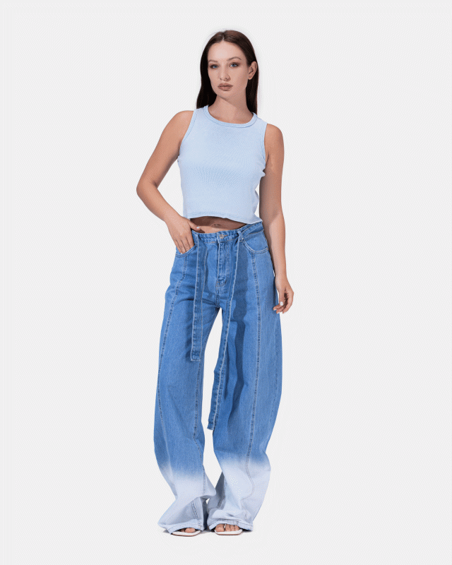 THE NEW ICE END PANTS JEANS - BLUE