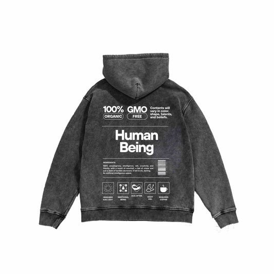 Organic Human Being Oversized Hoodie