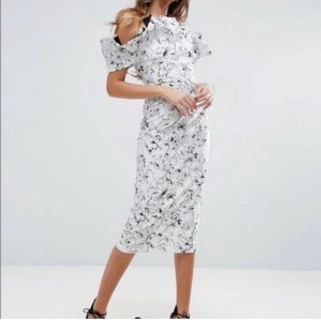 Flower Pattern Dress