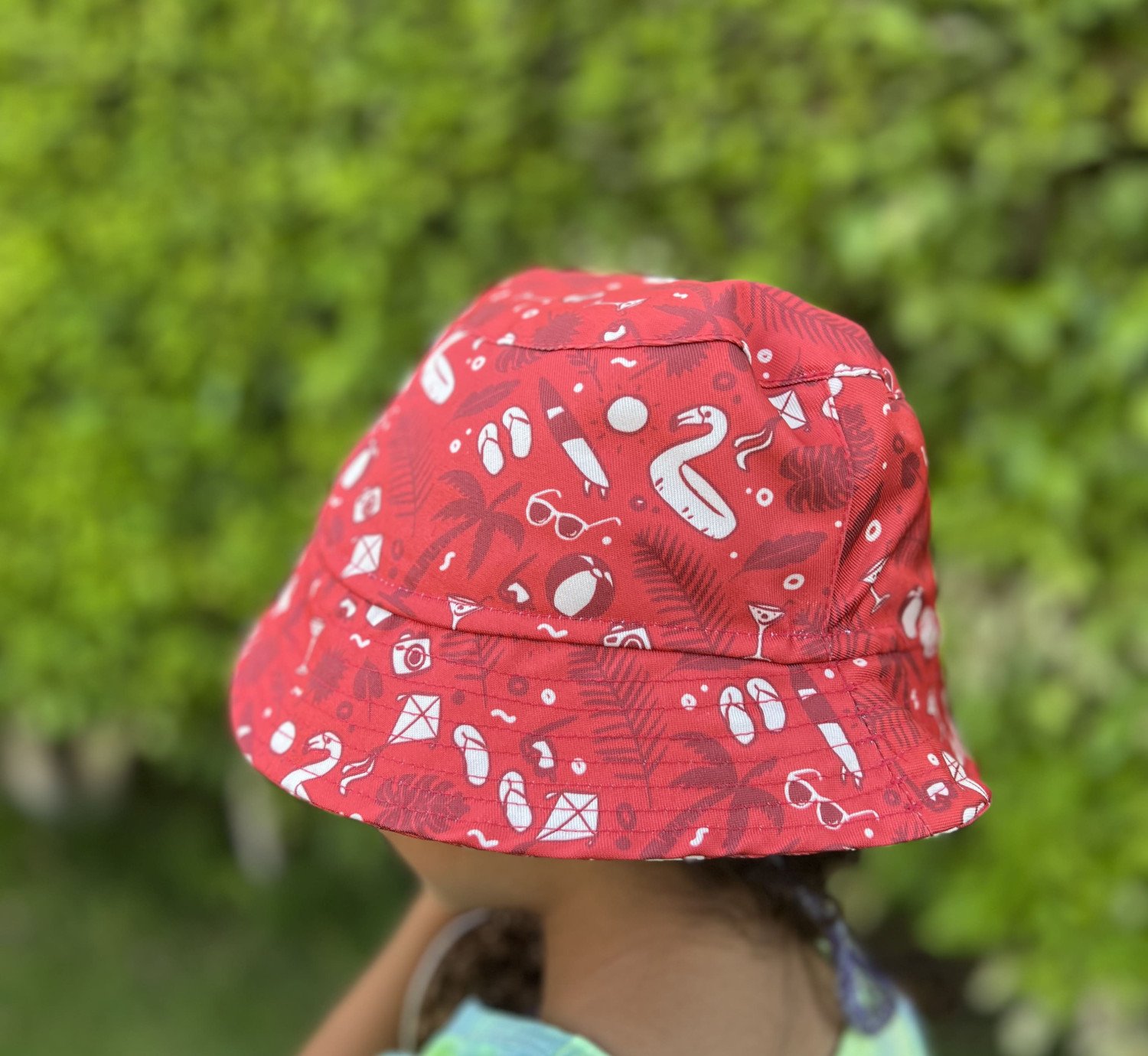 Red Summer Bucket Hat